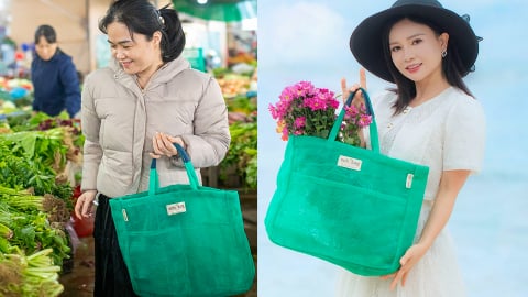 Biến lưới đánh bắt cũ thành 'túi xanh', giúp giảm hơn 1.300 tấn túi nilon