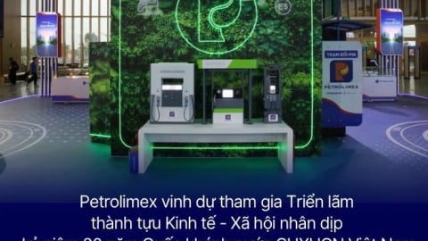 Petrolimex tham gia triển lãm thành tựu kinh tế - xã hội