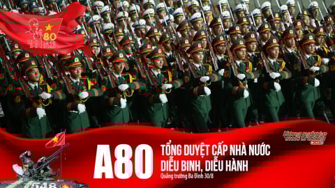 Truyền hình trực tiếp: Tổng duyệt cấp nhà nước diễu binh, diễu hành 80 năm Quốc khánh