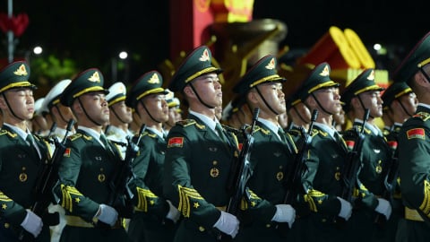 Sáng nay tổng duyệt lễ kỷ niệm, diễu binh, diễu hành mừng Quốc khánh