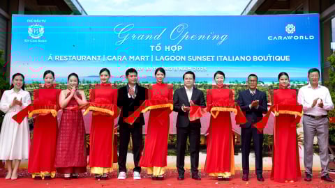 CaraWorld khai trương Tổ hợp ẩm thực và siêu thị