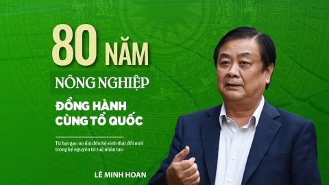 80 năm nông nghiệp đồng hành cùng Tổ quốc