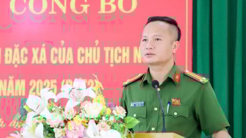 Bắc Ninh: Công bố Quyết định đặc xá của Chủ tịch nước cho 56 phạm nhân