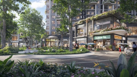 Ecopark ra mắt shop thương mại khối đế thuộc bộ sưu tập Sky Premium-Sky Retreat