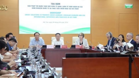 GIZ hỗ trợ thúc đẩy tín dụng xanh hướng tới mục tiêu Net Zero