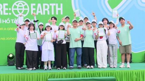 'RE:EARTH - Vì Hồ Tây Xanh': Gìn giữ 'lá phổi xanh' của Thủ đô
