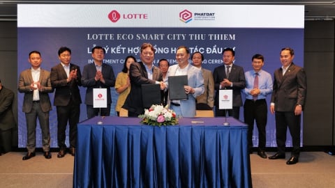 Phát Đạt hợp tác Lotte triển khai siêu dự án 60.000 tỷ đồng tại Thủ Thiêm