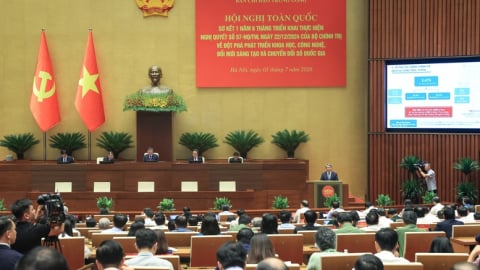 Hội nghị sơ kết 1 năm 6 tháng triển khai thực hiện Nghị quyết số 57-NQ/TW