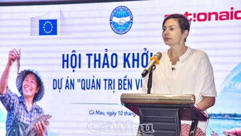 EU khởi động dự án ngành tôm hơn 30 tỷ đồng tại Cà Mau
