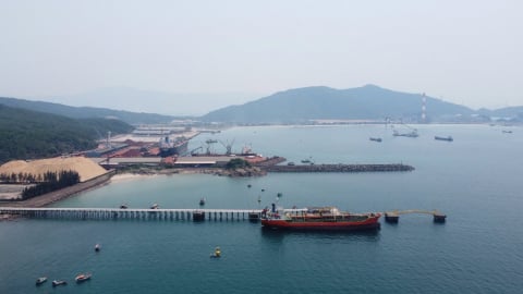 Giao 7,97 ha biển cho Tập đoàn Hoành Sơn làm vùng nước trước cầu cảng