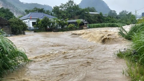 Sơn La: Nhiều hộ dân bị cô lập do ảnh hưởng hoàn lưu bão số 5