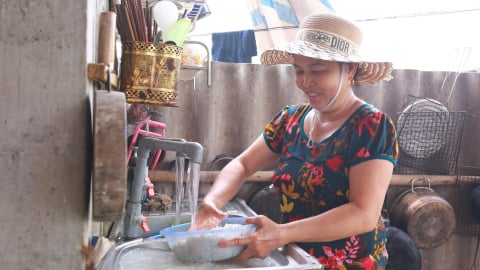 'Nước sạch' về bản