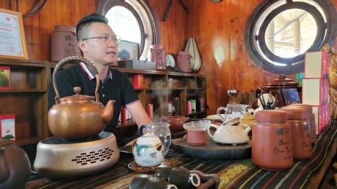 Viết ước mơ 'Trà Phong' ở Suối Giàng