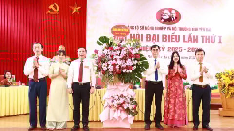 Sở NN-MT Yên Bái tổ chức Đại hội Đảng bộ nhiệm kỳ 2026-2030