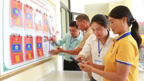 Người vùng cao Lâm Thượng dễ tiếp cận dịch vụ công nhờ số hóa