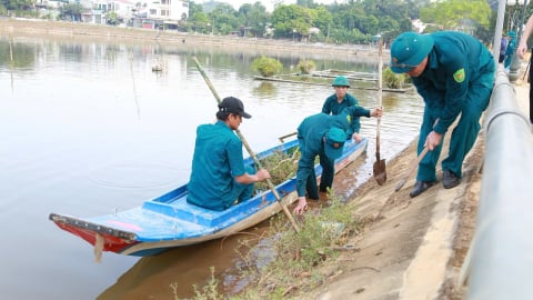 Hơn 1.000 người Nam Cường tham gia dọn dẹp vệ sinh môi trường