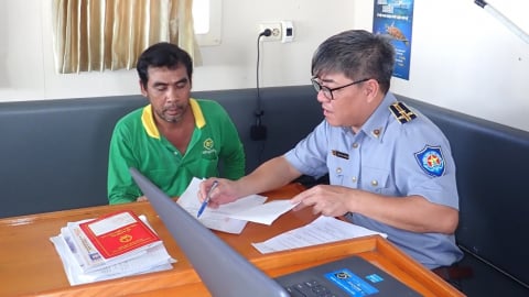 Thực hiện cao điểm chống khai thác IUU trên vùng biển Tây Nam bộ