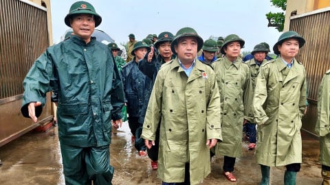 Quyền Bộ trưởng Trần Đức Thắng: Không để bất ngờ trước diễn biến cực đoan của bão số 3