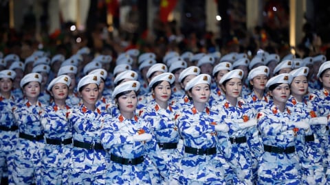 Tổng thuật tổng hợp luyện diễu binh, diễu hành lần 2