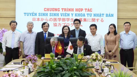 Trường Đại học Cửu Long hợp tác đào tạo bác sĩ với Nhật Bản