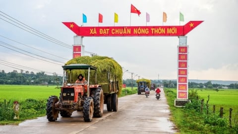 Xây dựng nông thôn mới với mô hình hành chính mới
