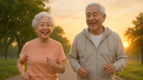 Lối sống năng động giúp cải thiện sức khỏe người cao tuổi