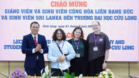 Trường ĐH Cửu Long tiếp nhận giảng viên và sinh viên nước ngoài