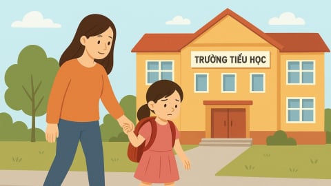 Dắt tay con vào lớp 1 với những tâm lý bỡ ngỡ