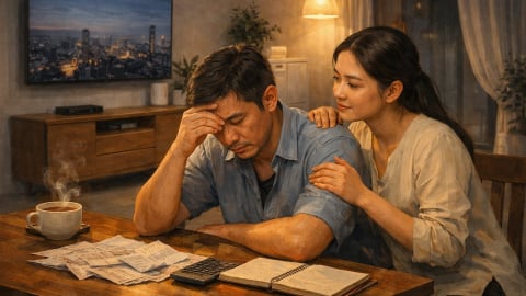 Điểm tựa người vợ khi kinh tế gia đình gặp biến cố