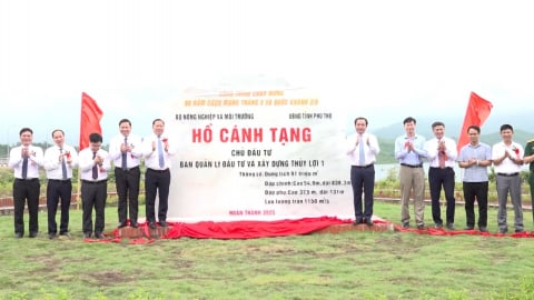 Khánh thành công trình thủy lợi trọng điểm của miền Bắc