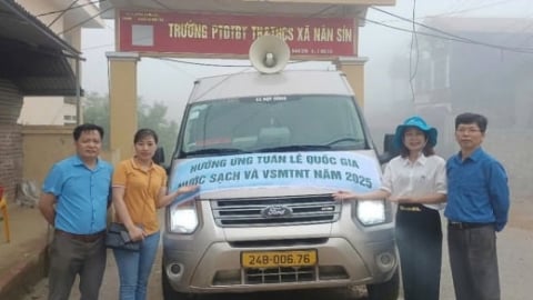 Lào Cai tuyên truyền nước sạch và vệ sinh môi trường đến người dân