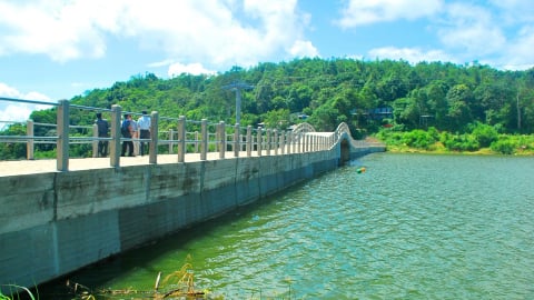Đưa vào vận hành 3 hồ chứa ở vùng cao Bảy Núi