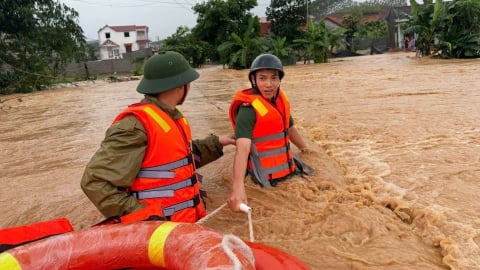 Mưa lớn gây ngập lụt, sạt lở nhiều nơi ở Lạng Sơn