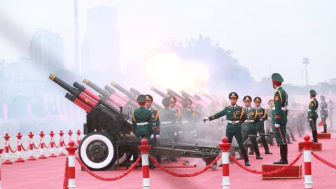 Sáng nay tổng duyệt lễ kỷ niệm, diễu binh, diễu hành mừng Quốc khánh
