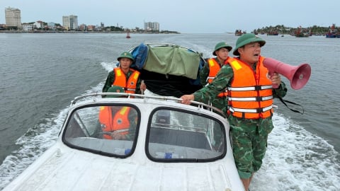 Quảng Trị chủ động ứng phó với bão số 3