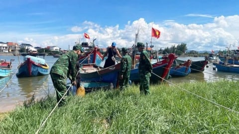 Quảng Trị ứng phó bão số 5: Hơn 1.000 chiến sĩ Biên phòng sẵn sàng