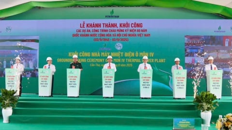 Khởi công nhà máy Nhiệt điện Ô Môn IV công suất 1.155 MW