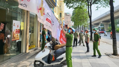 Ban chỉ đạo 197 tăng cường xử lý vi phạm trật tự công cộng