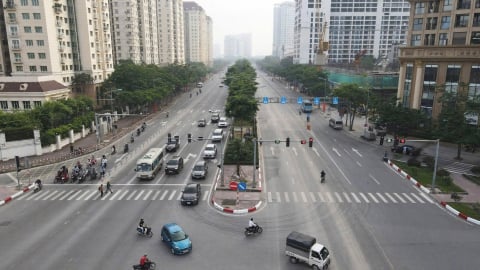 Hà Nội: Điều chỉnh tổ chức giao thông đường Nguyễn Hoàng Tôn
