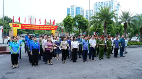 Phường Cầu Giấy triển khai cao điểm xử lý vi phạm trật tự đô thị