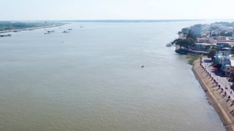 Lũ đầu nguồn sông Cửu Long sẽ lên nhanh do ảnh hưởng bão số 5