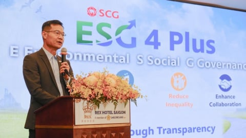SCG chia sẻ mô hình ESG 4 Plus hiện thực hóa mục tiêu Net Zero