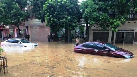 'Bắt bệnh' ngập lụt ở đô thị vùng cao