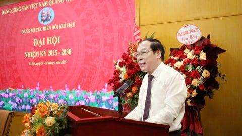 Đi đầu trong tham mưu, đề xuất giải pháp ứng phó biến đổi khí hậu