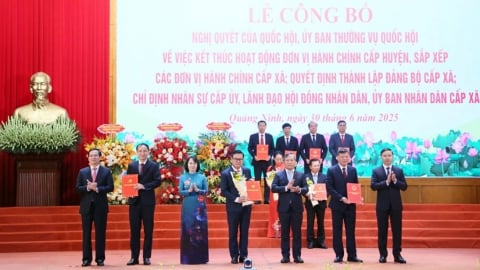 Danh sách lãnh đạo tại 54 xã, phường ở tỉnh Quảng Ninh