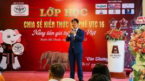 Lớp học cà phê miễn phí - Khơi nguồn sứ mệnh cà phê hữu cơ