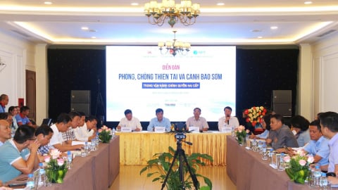 Phối hợp ba bên: Yếu tố then chốt trong cảnh báo sớm, phòng chống thiên tai