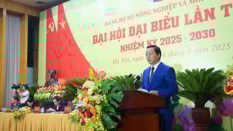 Tổng thuật: Đại hội Đảng bộ Bộ Nông nghiệp và Môi trường lần thứ I, nhiệm kỳ 2025-2030