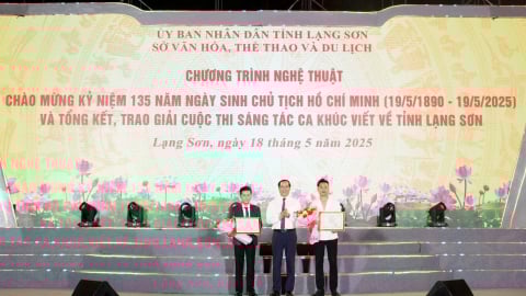 Mai Trần Lâm đoạt 2 giải thưởng cuộc thi sáng tác ca khúc về Lạng Sơn