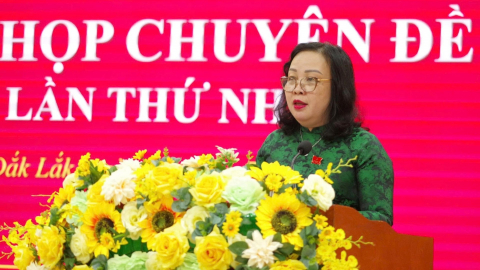 HĐND tỉnh Đắk Lắk họp chuyên đề lần thứ nhất